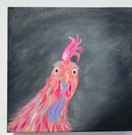 Pink Bossy Bird - Ginger