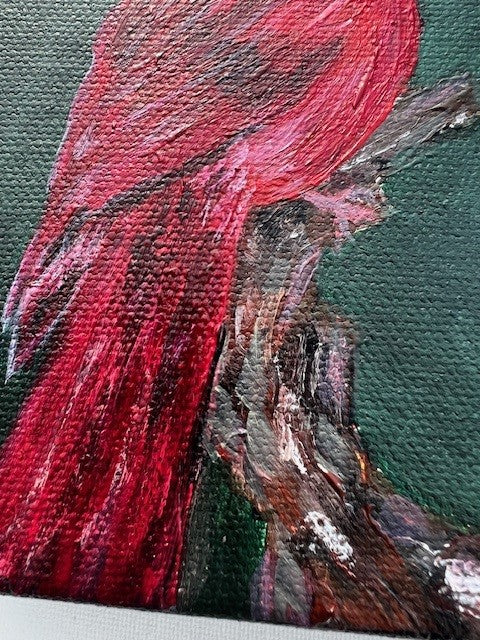 Fine Feathered Friend - 10 x 10 Cardinal