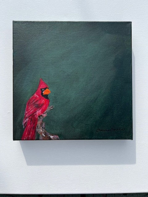 Fine Feathered Friend - 10 x 10 Cardinal