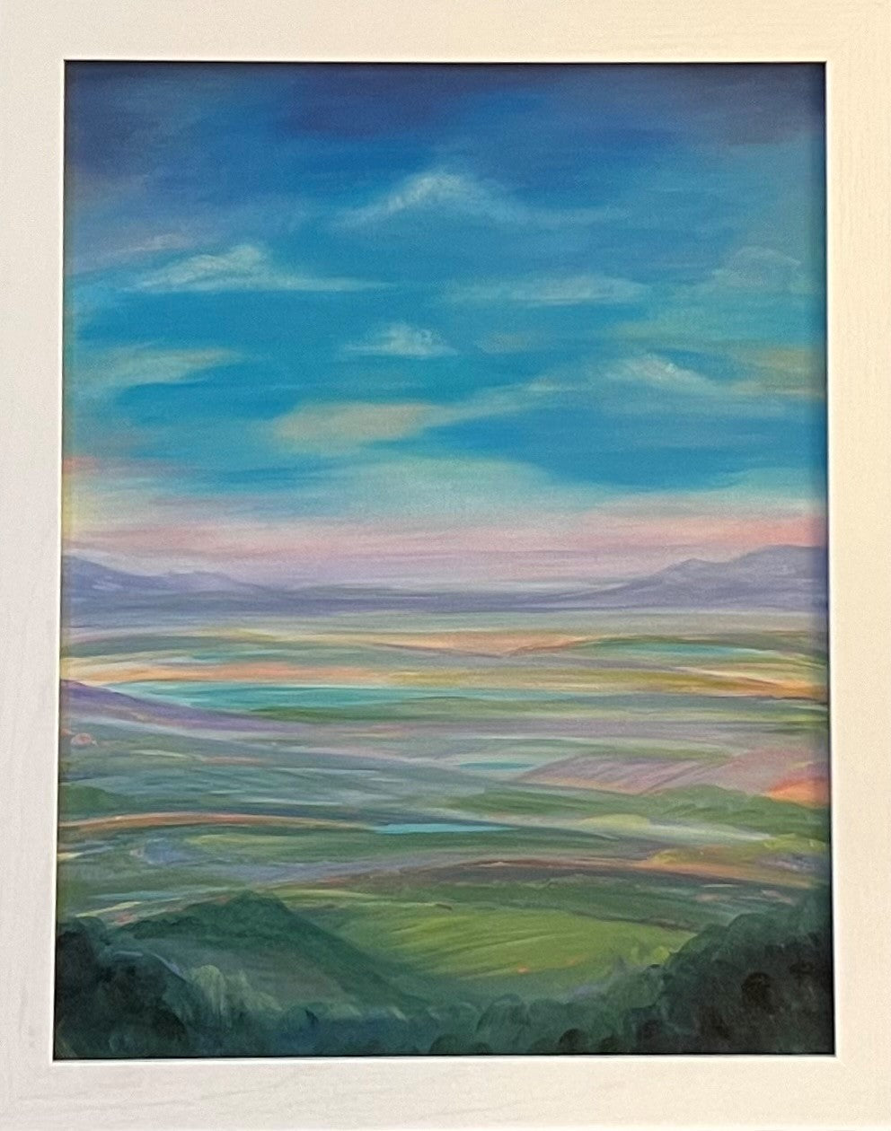 Gossamer Valley - 16 x 20 framed original