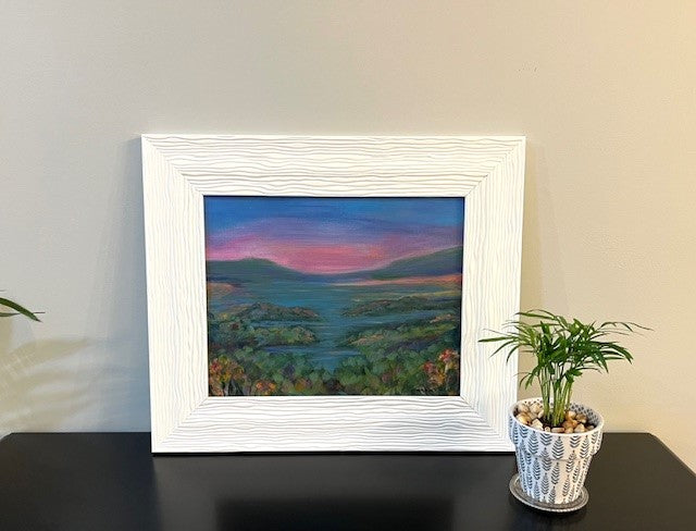 Shangri-la    - 11 x 14 framed original