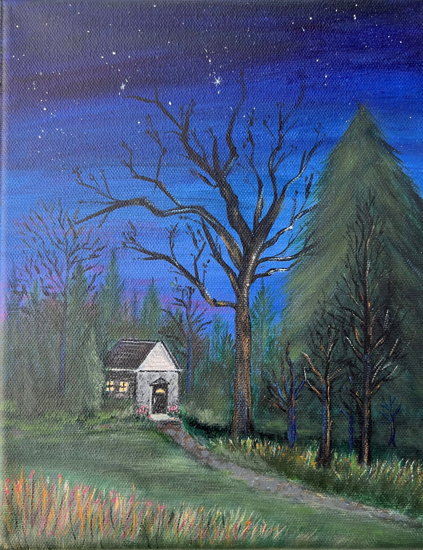 Snuff Mill Cottage - 8 x 10  original